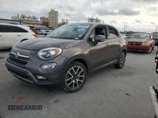 2017 FIAT 500X Urbana Edition with VIN ZFBCFXCB3HP552728, listed as a Copart auction lot 53102185 with Not provided miles and Salvage title. Bid and sale history available at DreamBid. Image 1.