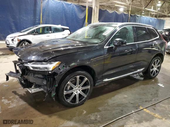 2020 Volvo XC60 Inscription with VIN YV4102RL1L1474466, listed as a Copart auction lot 43901535 with 53,153 mi miles and Non Repairable. Bid and sale history available at carsss.com. Image 1.