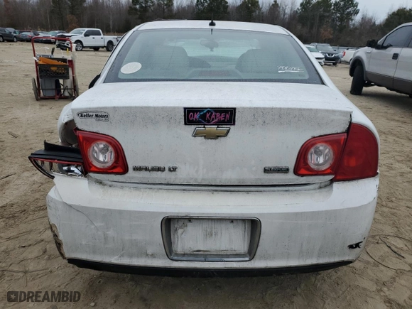 2011 Chevrolet Malibu LT w/2LT with VIN 1G1ZD5EU3BF374728, listed as a Copart auction lot 88554935 with NaN miles and Salvage Title. Bid and sale history available at carsss.com. Image 6.