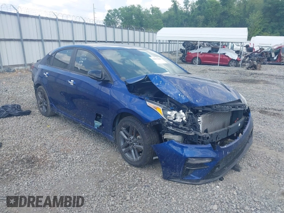 2021 Kia Forte GT-Line z VIN 3KPF34AD1ME278588, wystawiony jako IAAI lot #42091280 z przebiegiem 53 738 mil mil oraz . Historia ofert i sprzedaży dostępna na DreamBid. Obrazek 1.
