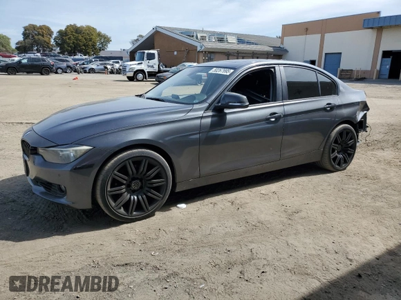 2015 BMW 3 Series 328i with VIN WBA3C1C54FK121402, listed as a Copart auction lot 50267995 with 43,994 mi miles and Salvage Title. Bid and sale history available at carsss.com. Image 1.