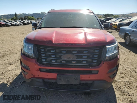 2017 Ford Explorer XLT with VIN 1FM5K7D83HGB66469, listed as a Copart auction lot 55516724 with 169,584 mi miles and Salvage Title. Bid and sale history available at DreamBid. Image 5.