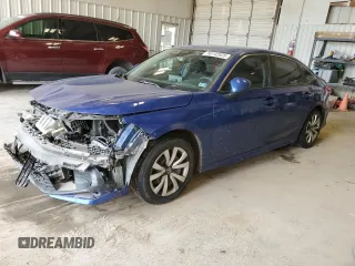 2022 Honda Civic LX z VIN 2HGFE2F28NH579436, wystawiony jako Copart lot #56142535 z przebiegiem 34 387 mil mil oraz Szkody całkowita. Historia ofert i sprzedaży dostępna na DreamBid. Obrazek 1.