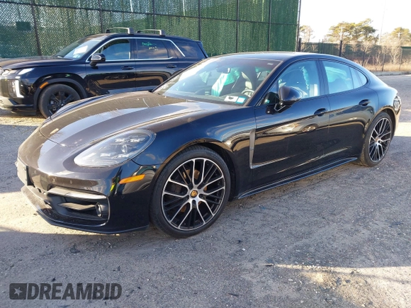 2023 Porsche Panamera with VIN WP0AJ2A77PL100226, listed as a IAAI auction lot 41554538 with 52,257 mi miles and . Bid and sale history available at DreamBid. Image 17.