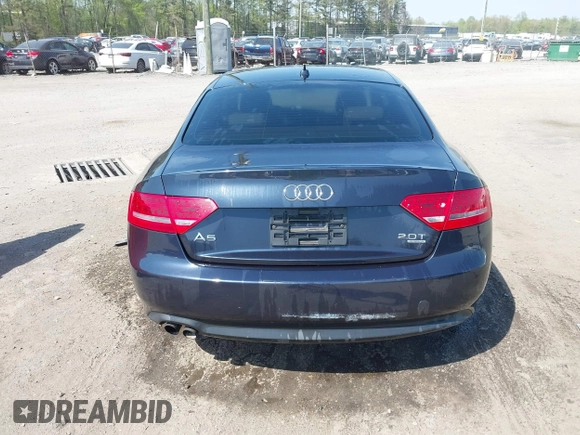 2012 Audi A5 Premium Plus with VIN WAULFAFR3CA003378, listed as a IAAI auction lot 42063495 with 134,258 mi miles and . Bid and sale history available at DreamBid. Image 16.