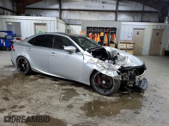 2015 Lexus IS 350 with VIN JTHCE1D25F5006984, listed as a Copart auction lot 58357905 with 117,688 mi miles and Clean title. Bid and sale history available at DreamBid. Image 4.