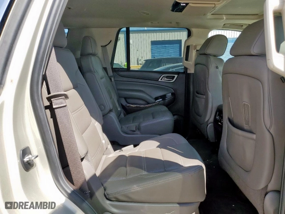 2015 GMC Yukon Denali with VIN 1GKS2CKJ9FR113741, listed as a Copart auction lot 50433165 with 158,212 mi miles and Salvage Title. Bid and sale history available at carsss.com. Image 11.