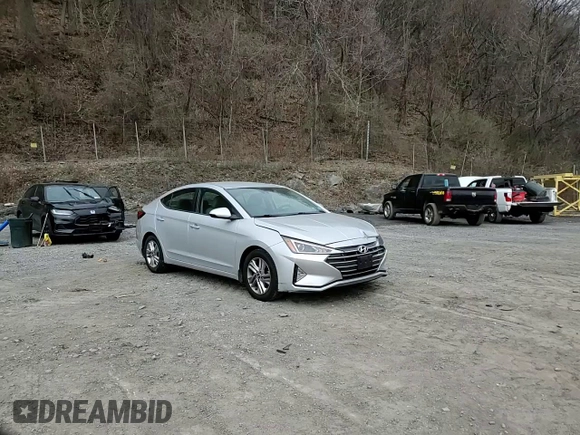 2020 Hyundai Elantra SEL with VIN 5NPD84LF0LH530607, listed as a Copart auction lot 52287195 with 60,401 mi miles and Salvage Title. Bid and sale history available at DreamBid. Image 11.