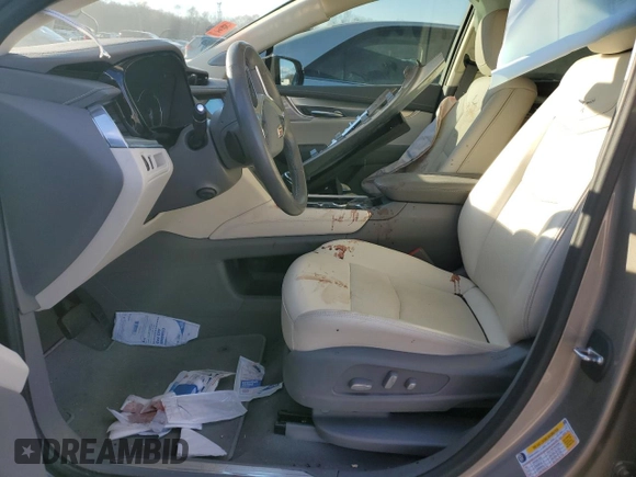 2023 Cadillac XT5 FWD Premium Luxury with VIN 1GYKNCRS6PZ108977, listed as a Copart auction lot 87249294 with 0 mi miles and Salvage Title. Bid and sale history available at carsss.com. Image 7.