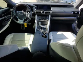 2021 Lexus RC with VIN JTHGA5BC1M5011158, listed as a Copart auction lot 45142884 with 5,877 mi miles. Bid and sale history available at carsss.com. Image 8.