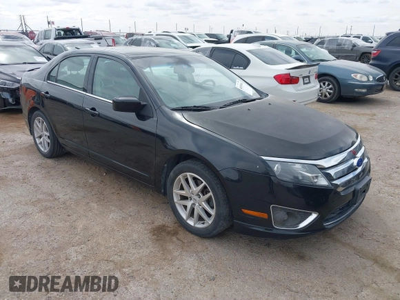 2011 Ford Fusion SEL with VIN 3FAHP0JG9BR279516, listed as a IAAI auction lot 41895984 with 184,718 mi miles. Bid and sale history available at carsss.com. Image 1.
