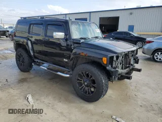 2006 Hummer H3 with VIN 5GTDN136368270240, listed as a Copart auction lot 84197454 with 209,268 mi miles and Salvage Title. Bid and sale history available at DreamBid. Image 4.