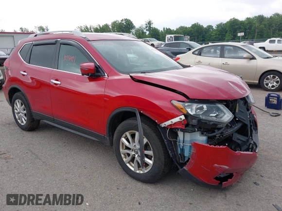 2017 Nissan Rogue SL with VIN 5N1AT2MV0HC796574, listed as a IAAI auction lot 42556921 with 180,752 mi miles and . Bid and sale history available at DreamBid. Image 1.