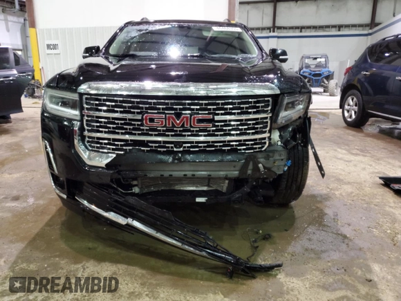 2022 GMC Acadia Denali with VIN 1GKKNXLS2NZ176040, listed as a Copart auction lot 46468355 with 86,075 mi miles and Salvage title. Bid and sale history available at DreamBid. Image 5.