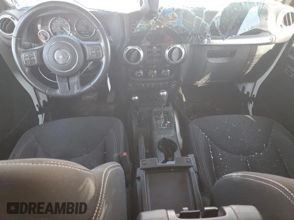 2016 Jeep Wrangler Unlimited Sahara with VIN 1C4BJWEG6GL301301, listed as a Copart auction lot 54362595 with 110,295 mi miles and Salvage title. Bid and sale history available at DreamBid. Image 8.
