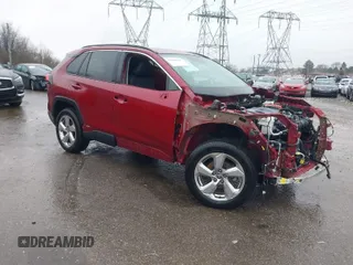 2021 Toyota RAV4 Hybrid LE with VIN 4T3B6RFV6MU043418, listed as a IAAI auction lot 41864627 with 60,340 mi miles. Bid and sale history available at carsss.com. Image 1.