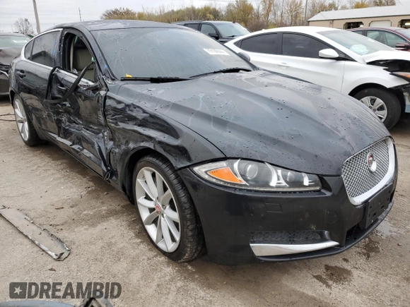 2015 Jaguar XF V6 Portfolio with VIN SAJWA0F78F8U87018, listed as a Copart auction lot 79106944 with 108,752 mi miles and Salvage Title. Bid and sale history available at carsss.com. Image 4.