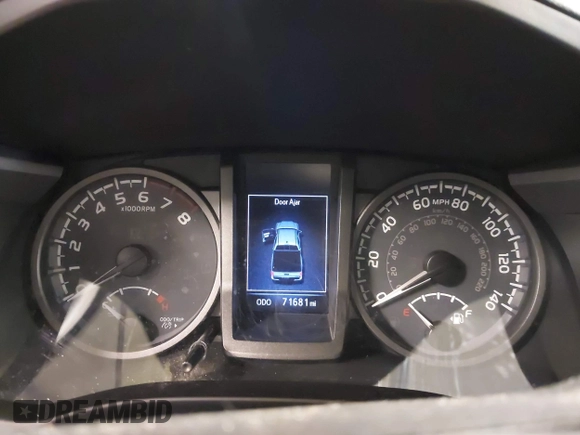2016 Toyota Tacoma SR with VIN 5TFCZ5AN4GX033255, listed as a IAAI auction lot 41920633 with 71,681 mi miles and . Bid and sale history available at carsss.com. Image 7.