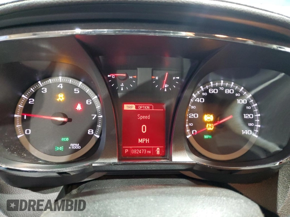 2016 GMC Terrain SLE with VIN 2GKFLSEK6G6244717, listed as a Copart auction lot 50779275 with 82,473 mi miles and Salvage Title. Bid and sale history available at DreamBid. Image 9.