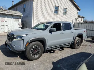 2023 Nissan Frontier PRO-4X with VIN 1N6ED1EKXPN602831, listed as a Copart auction lot 49978585 with 30,631 mi miles and Salvage Title. Bid and sale history available at carsss.com. Image 1.