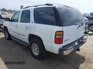 2005 GMC Yukon SLT z VIN 1GKEK13T55R229356, wystawiony jako IAAI lot #42249791 z przebiegiem 105 249 mil mil oraz . Historia ofert i sprzedaży dostępna na DreamBid. Obrazek 3.