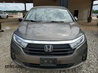 2022 Honda Odyssey EX-L с VIN 5FNRL6H77NB052222, выставлен на аукционе Copart как лот 55303045 с пробегом 84 666 миль миль и Списание • Salvage title. История ставок и продаж доступна на DreamBid. Изображение 5.