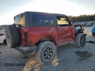 2023 Ford Bronco with VIN 1FMDE5CP0PLC17366, listed as a Copart auction lot 83611284 with 3,596 mi miles and Salvage title. Bid and sale history available at DreamBid. Image 3.