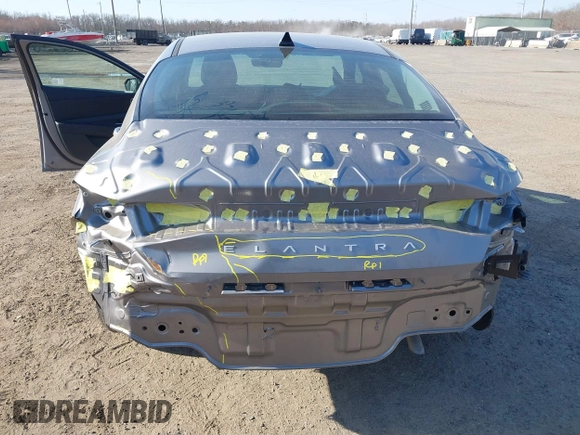 2024 Hyundai Elantra SEL with VIN KMHLM4DG6RU752707, listed as a IAAI auction lot 41771224 with 13,638 mi miles. Bid and sale history available at carsss.com. Image 6.