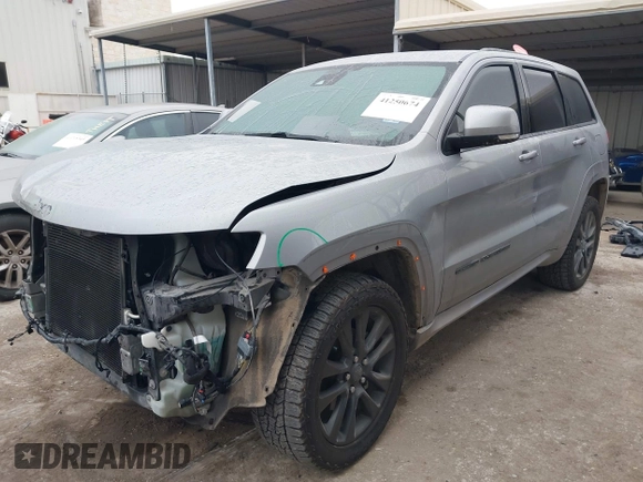 2018 Jeep Grand Cherokee High Altitude with VIN 1C4RJFCG4JC360338, listed as a IAAI auction lot 41250674 with 83,924 mi miles. Bid and sale history available at carsss.com. Image 18.