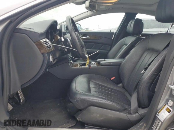 2015 Mercedes-Benz CLS 550 with VIN WDDLJ7DB6FA139038, listed as a Copart auction lot 59001645 with 46,084 mi miles and Salvage title. Bid and sale history available at DreamBid. Image 7.