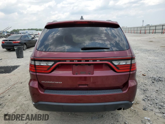 2017 Dodge Durango SXT with VIN 1C4RDHAG8HC878596, listed as a Copart auction lot 59110215 with 200,844 mi miles and Salvage title. Bid and sale history available at DreamBid. Image 6.