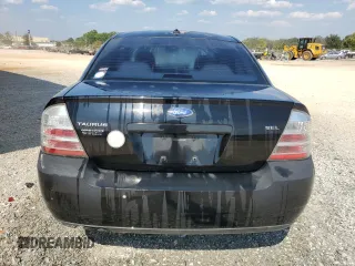 2008 Ford Taurus SEL with VIN 1FAHP24W78G121061, listed as a Copart auction lot 68905294 with 0 mi miles and Salvage Title. Bid and sale history available at carsss.com. Image 6.