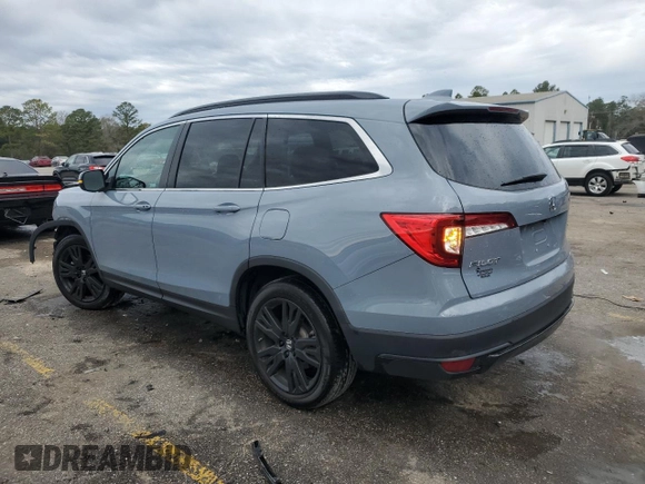 2022 Honda Pilot Special Edition with VIN 5FNYF5H2XNB035139, listed as a Copart auction lot 88895155 with 50,914 mi miles and Salvage Title. Bid and sale history available at DreamBid. Image 2.