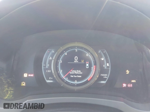 2019 Lexus IS 300 with VIN JTHC81D27K5035534, listed as a IAAI auction lot 41732472 with 70,089 mi miles and . Bid and sale history available at DreamBid. Image 7.