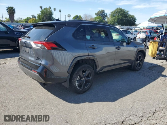 2021 Toyota RAV4 Hybrid XSE with VIN JTME6RFV8MD515368, listed as a Copart auction lot 49928325 with 48,655 mi miles and Salvage Title. Bid and sale history available at carsss.com. Image 3.