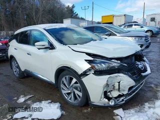 2021 Nissan Murano SL with VIN 5N1AZ2CS5MC131783, listed as a IAAI auction lot 41579632 with 37,789 mi miles and . Bid and sale history available at DreamBid. Image 1.