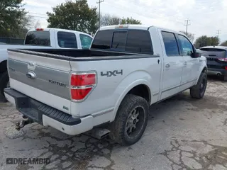 2010 Ford F-150 XL with VIN 1FTFW1EV3AFC49717, listed as a IAAI auction lot 41435991 with 210,737 mi miles. Bid and sale history available at carsss.com. Image 4.