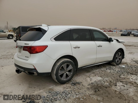2019 Acura MDX with VIN 5J8YD4H36KL036940, listed as a Copart auction lot 47682395 with 0 mi miles and Salvage Title. Bid and sale history available at carsss.com. Image 3.