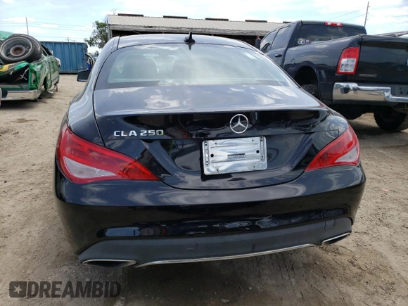 2017 Mercedes-Benz CLA with VIN WDDSJ4EB4HN445580, listed as a Copart auction lot 47179943 with 73,183 mi miles. Bid and sale history available at carsss.com. Image 6.