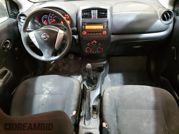 2015 Nissan Versa SV with VIN 3N1CN7AP4FL862333, listed as a Copart auction lot 52688375 with 213,707 mi miles and Salvage Title. Bid and sale history available at carsss.com. Image 8.