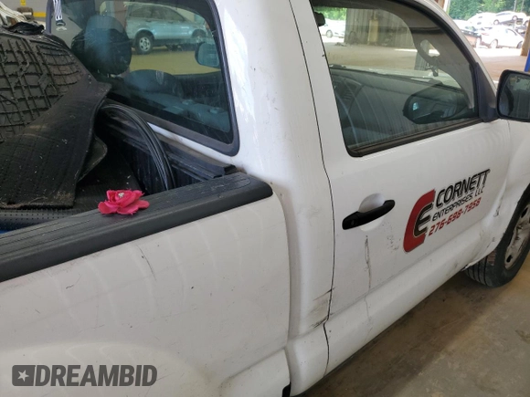 2014 Toyota Tacoma with VIN 5TFNX4CNXEX041332, listed as a Copart auction lot 56026455 with 151,947 mi miles and Salvage title. Bid and sale history available at DreamBid. Image 10.