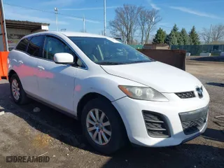 2010 Mazda CX-7 SV with VIN JM3ER2WM6A0320059, listed as a IAAI auction lot 41903882 with 1 mi miles. Bid and sale history available at carsss.com. Image 1.