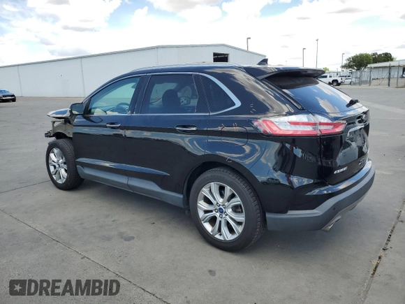 2019 Ford Edge Titanium z VIN 2FMPK3K93KBB54561, wystawiony jako Copart lot #56746065 z przebiegiem 101 792 mil mil oraz Szkoda całkowita • Salvage title. Historia ofert i sprzedaży dostępna na DreamBid. Obrazek 2.