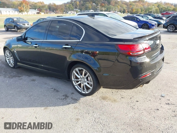 2015 Chevrolet SS with VIN 6G3F15RW9FL112284, listed as a IAAI auction lot 40749294 with 63,336 mi miles. Bid and sale history available at carsss.com. Image 3.