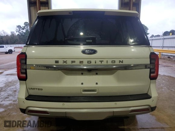 2023 Ford Expedition Limited with VIN 1FMJU1K80PEA45983, listed as a Copart auction lot 43219215 with 19,385 mi miles and Salvage Title. Bid and sale history available at carsss.com. Image 6.