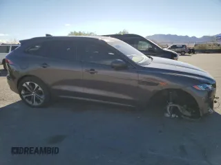 2021 Jaguar F-Pace R-Dynamic S with VIN SADCT2FU0MA681355, listed as a Copart auction lot 78258744 with 21,104 mi miles and Salvage title. Bid and sale history available at DreamBid. Image 4.
