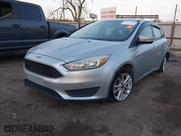 2015 Ford Focus SE with VIN 1FADP3K22FL282457, listed as a IAAI auction lot 41872989 with 98,590 mi miles. Bid and sale history available at carsss.com. Image 19.