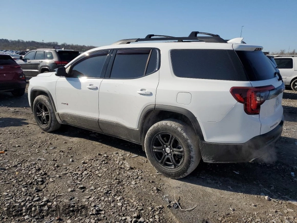 2020 GMC Acadia AT4 with VIN 1GKKNLLS1LZ144105, listed as a Copart auction lot 50167755 with 107,387 mi miles and Salvage title. Bid and sale history available at DreamBid. Image 2.