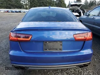2017 Audi S6 Prestige with VIN WAUHFAFC4HN067639, listed as a Copart auction lot 83355614 with 29,425 mi miles and Salvage Title. Bid and sale history available at carsss.com. Image 6.