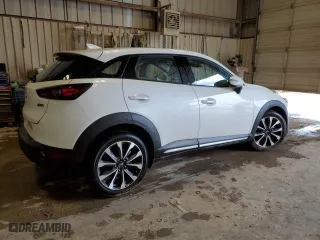 2019 Mazda CX-3 Grand Touring with VIN JM1DKDD73K0424317, listed as a Copart auction lot 55127294 with 66,200 mi miles and Salvage Title. Bid and sale history available at carsss.com. Image 3.